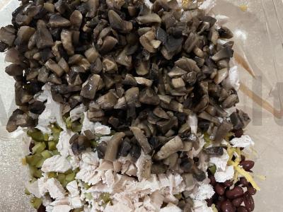 Salotos su pupelėmis ir grybais Žingsnis 6