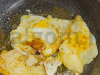 Namų šašlykinė su kiaušiniu Žingsnis 4