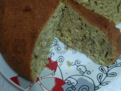 Ruginės tešlos keksiukas pagrindine nuotrauka