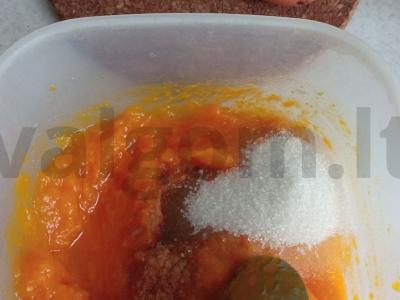 Amerikietiškas moliūgų pyragas Žingsnis 2