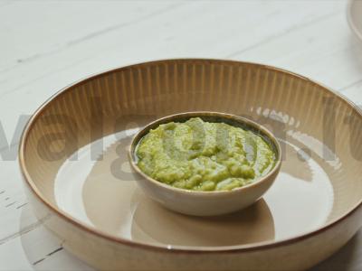 Salotos su lašiša ir švelniu avokado kreminiu padažu Žingsnis 7