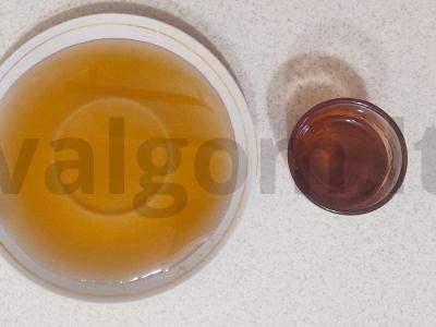 Bananų salotos su persimonu Žingsnis 5