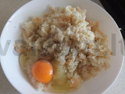 Keptos žuvies kotletai Žingsnis 1