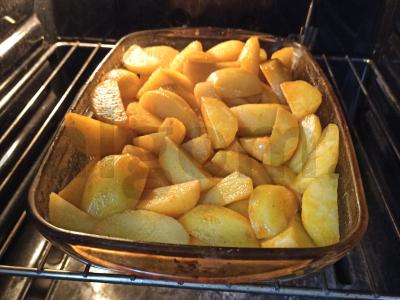 Kepta bulvė su rūkytąja paprika Žingsnis 3