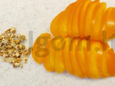 Greita granola su persimonais Žingsnis 2