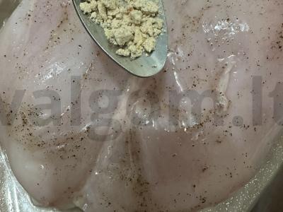 Neįtikėtina krūtinėlė orkaitėje Žingsnis 4