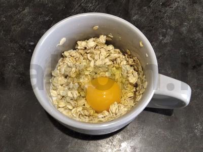 Avižų blynas su pienu Žingsnis 2