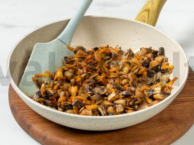 Grybų sriuba su vermišeliais Žingsnis 5