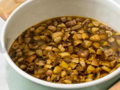Grybų sriuba su vermišeliais Žingsnis 10