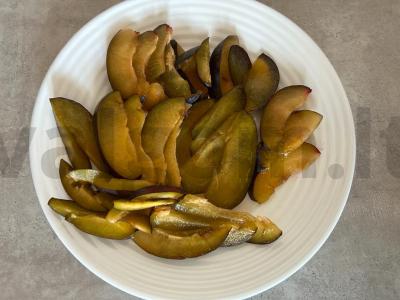 Vegetariška galletė su slyvomis Žingsnis 4