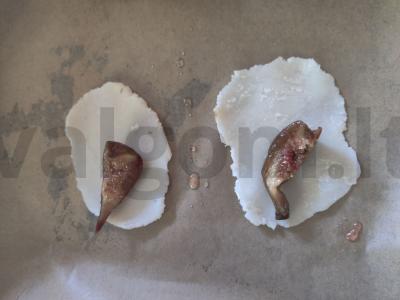 Kroketai su slyvomis ir prancūzišku padažu Žingsnis 6