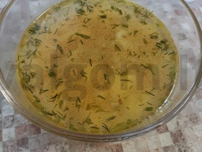 Vištienos sriuba su makaronais ir bulvėmis Žingsnis 5