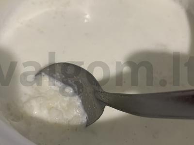 Ryžių košė su razinomis Žingsnis 2