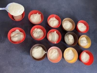 Švelnūs varškės keksiukai Žingsnis 3