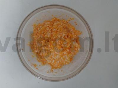 Kokosiniai rutuliukai su kondensuotu pienu ir šokoladu Žingsnis 1