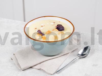 Žiedinės kopūstų krem-supas pagrindine nuotrauka