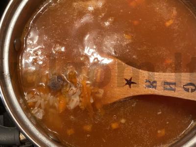 Harcho sriuba su kmynais Žingsnis 6