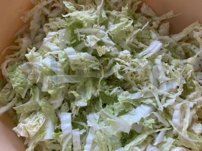 „Miestų salotas“ su apelsinu ir avokadų aliejumi Žingsnis 1