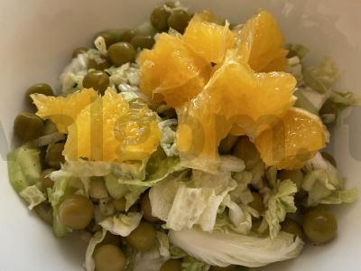 „Miestų salotas“ su apelsinu ir avokadų aliejumi Žingsnis 4