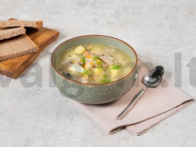 Sriuba su sardinėmis pagrindine nuotrauka