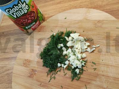 Troškinta pupelė pomidoruose su daržovėmis Žingsnis 7