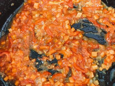 Lagman su daržovių mišiniu Žingsnis 1