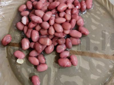 Kukurūzų, pupelių ir sausainių salotos Žingsnis 1