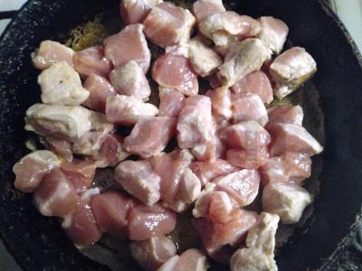 Neįprasta ryžių patiekalas ananase Žingsnis 3