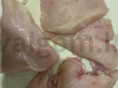 Vištiena su bulvėmis orkaitėje Žingsnis 1