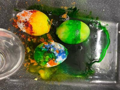 Ryškūs Velykų kiaušiniai Žingsnis 5