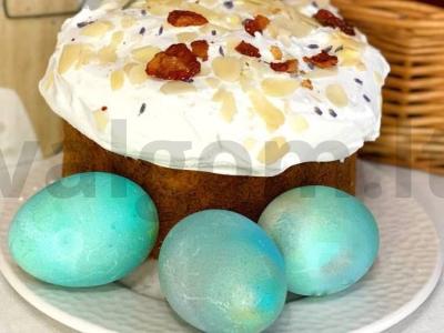 Ryškūs Velykų kiaušiniai pagrindine nuotrauka