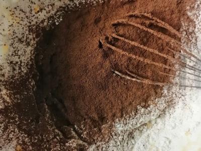 Šokoladinis tortas su kokosu Žingsnis 4