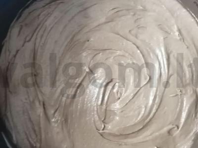 Šokoladinis tortas su kokosu Žingsnis 5