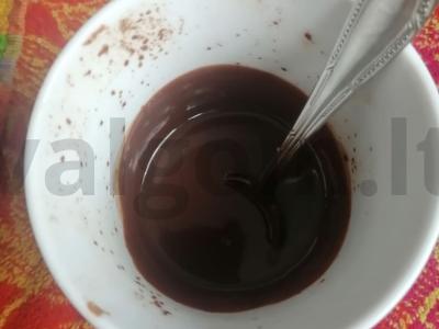 Šokoladinis tortas su kokosu Žingsnis 11