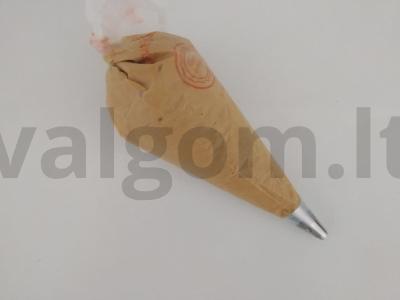 Skanus šokoladinis biskvitinis tortas su riešutais Žingsnis 7