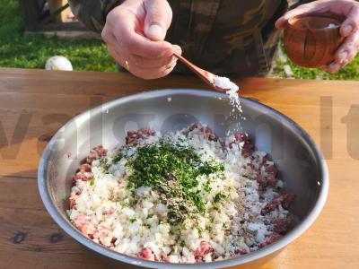 Atviri mantai pomidorų padaže, kepti krosnyje Žingsnis 4