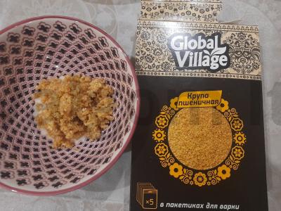 Skani kviečių košė su mėlynėmis Žingsnis 1