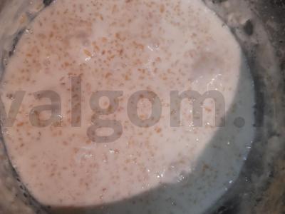 Skani kviečių košė su mėlynėmis Žingsnis 3