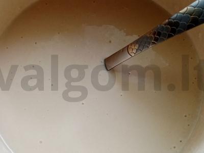 Blynai su kefyru ir varške Žingsnis 3