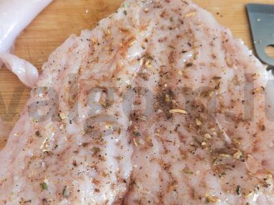 Vištienos šašlykai keptuvėje Žingsnis 1