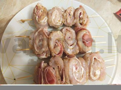 Vištienos šašlykai keptuvėje Žingsnis 4