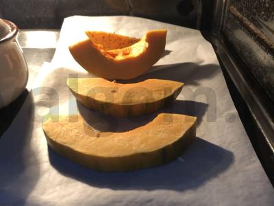 Kepta orkaitėje moliūgų garnyras Žingsnis 3