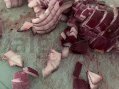 Paprastas vinigretas su daržovėmis ir žolelėmis Žingsnis 5