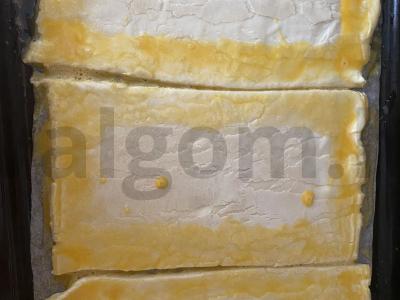 Mini pica su dešra ir kreminiu sūriu Žingsnis 2