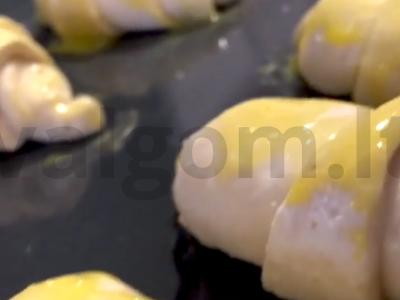 Šokoladiniai kruasanai Žingsnis 4