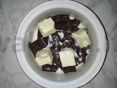 Skani šokoladinė pasta Žingsnis 1