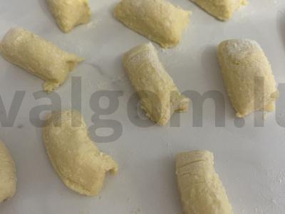 Sūrio blynai su kokosų miltais pusryčiams Žingsnis 4