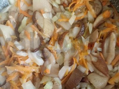 Grybų grietinėlės sriuba „Švelni“ Žingsnis 2