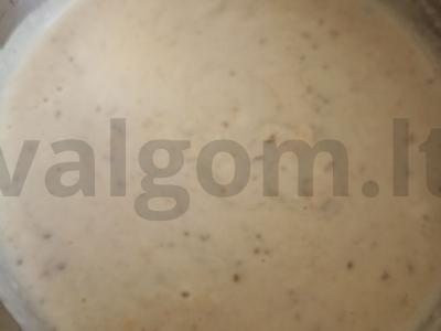 Grybų grietinėlės sriuba „Švelni“ Žingsnis 3