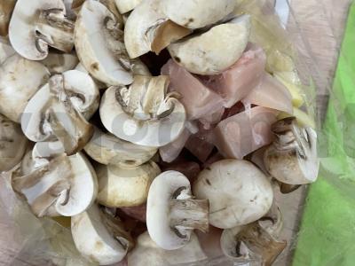 Bulvės su vištiena ir grybais Žingsnis 3